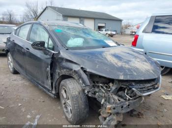  Salvage Chevrolet Cruze