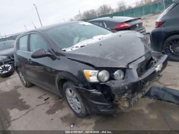  Salvage Chevrolet Sonic