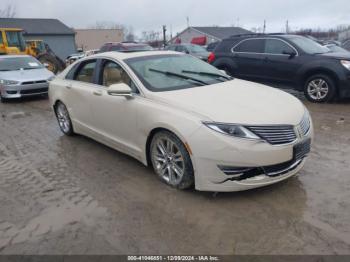  Salvage Lincoln MKZ