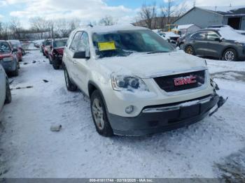  Salvage GMC Acadia