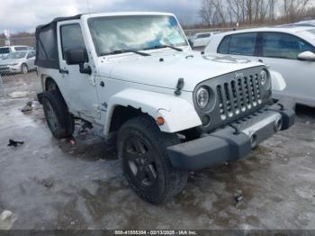  Salvage Jeep Wrangler