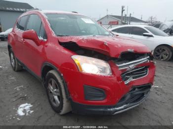  Salvage Chevrolet Trax