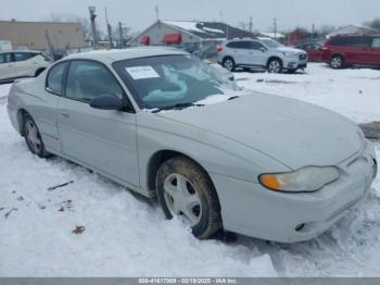  Salvage Chevrolet Monte Carlo