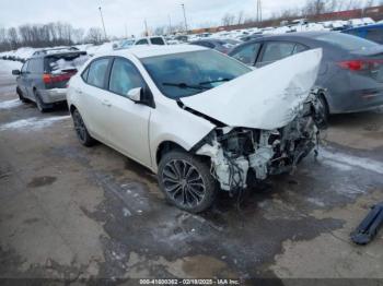  Salvage Toyota Corolla