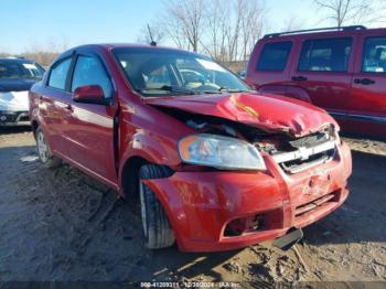  Salvage Chevrolet Aveo