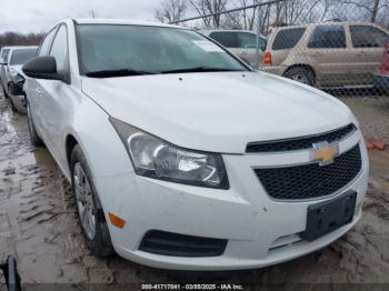  Salvage Chevrolet Cruze