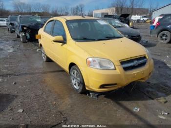  Salvage Chevrolet Aveo