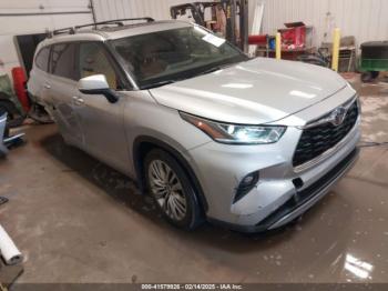  Salvage Toyota Highlander