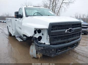  Salvage Chevrolet Silverado 4500