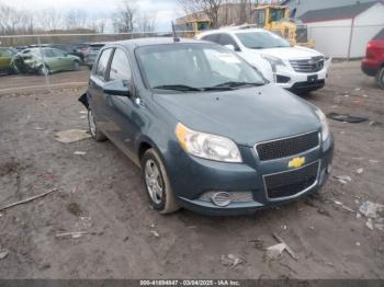  Salvage Chevrolet Aveo