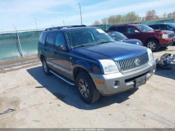  Salvage Mercury Mountaineer