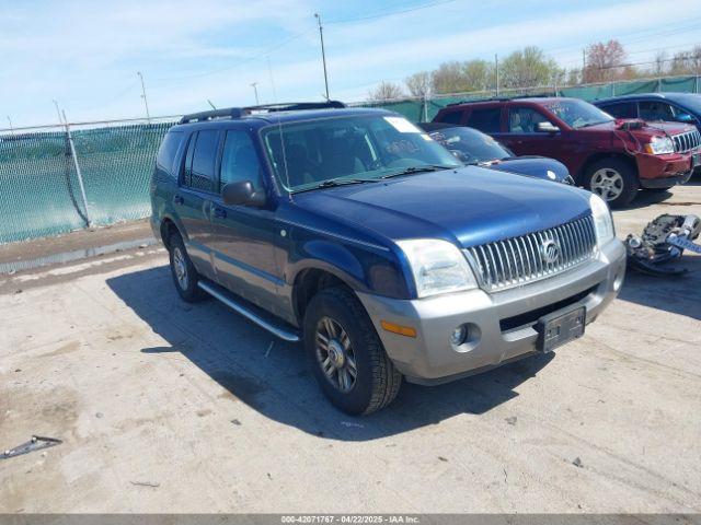  Salvage Mercury Mountaineer
