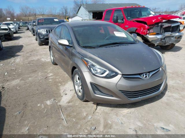  Salvage Hyundai ELANTRA