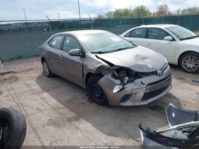  Salvage Toyota Corolla
