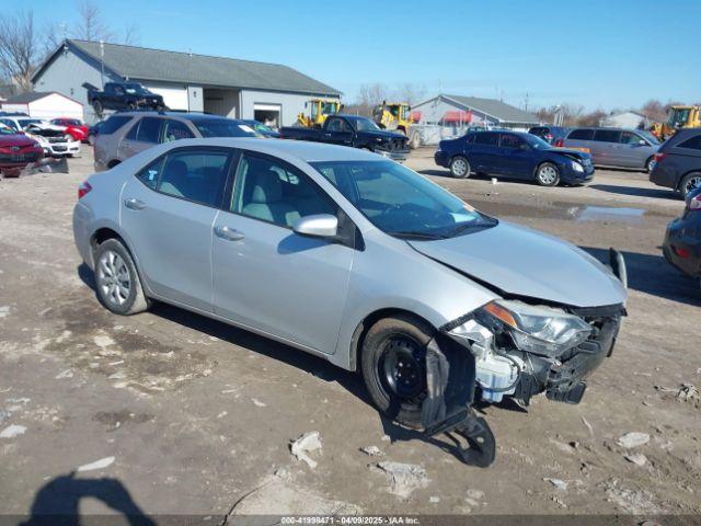  Salvage Toyota Corolla