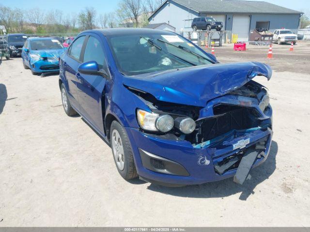  Salvage Chevrolet Sonic