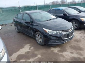  Salvage Chevrolet Cruze