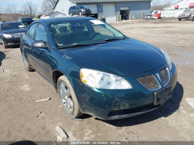 Salvage Pontiac G6