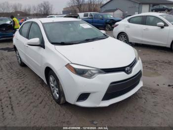  Salvage Toyota Corolla