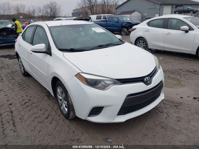  Salvage Toyota Corolla