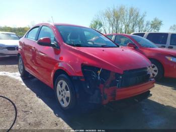  Salvage Chevrolet Sonic