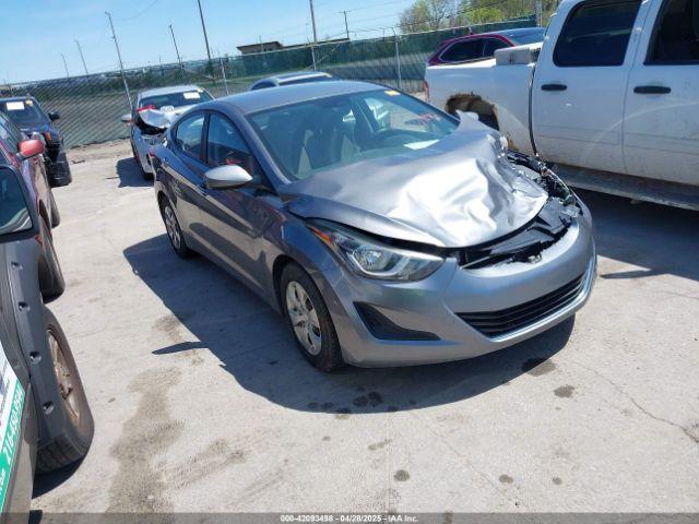  Salvage Hyundai ELANTRA