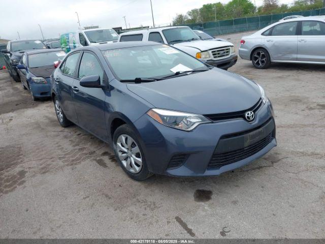  Salvage Toyota Corolla