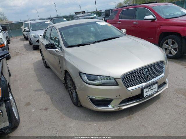  Salvage Lincoln MKZ