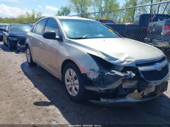  Salvage Chevrolet Cruze