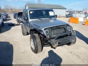 Salvage Jeep Wrangler
