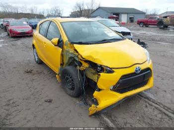  Salvage Toyota Prius c