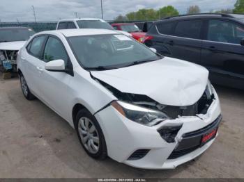  Salvage Toyota Corolla