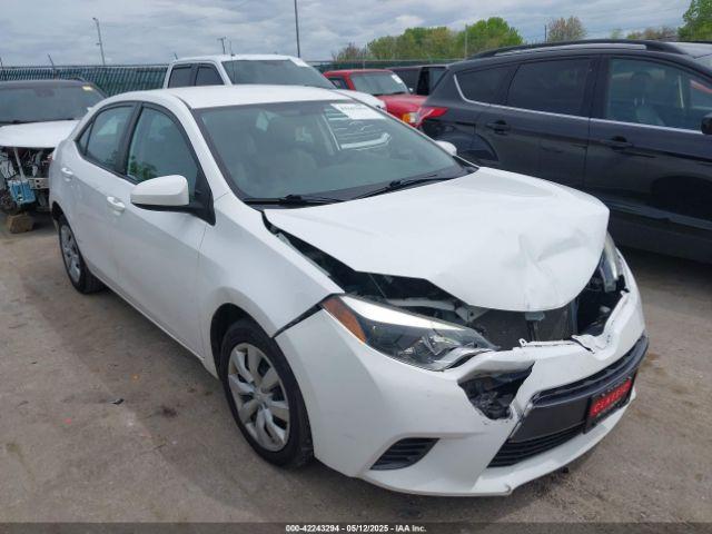  Salvage Toyota Corolla