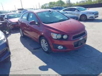  Salvage Chevrolet Sonic