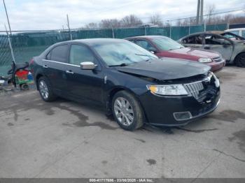  Salvage Lincoln MKZ