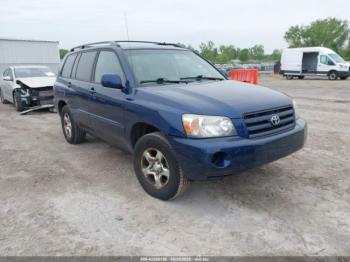  Salvage Toyota Highlander