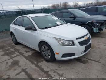  Salvage Chevrolet Cruze