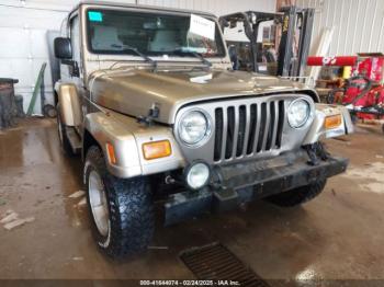  Salvage Jeep Wrangler