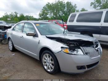  Salvage Lincoln MKZ Hybrid