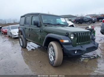  Salvage Jeep Wrangler