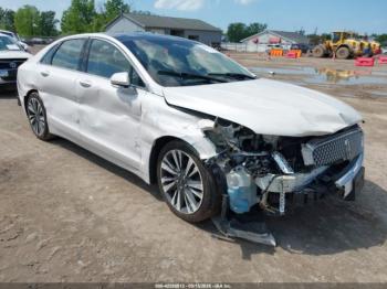  Salvage Lincoln MKZ