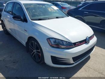  Salvage Volkswagen Golf