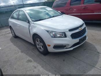  Salvage Chevrolet Cruze