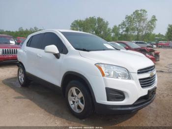  Salvage Chevrolet Trax