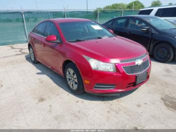  Salvage Chevrolet Cruze