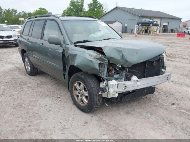  Salvage Toyota Highlander