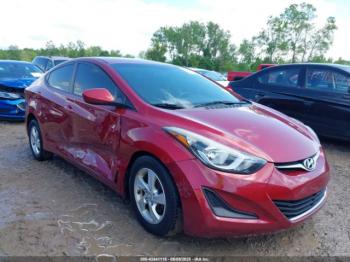  Salvage Hyundai ELANTRA