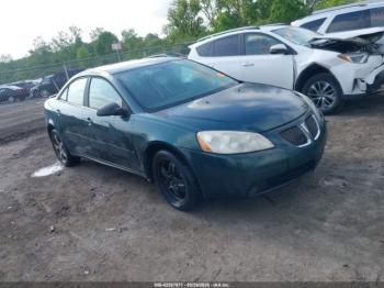  Salvage Pontiac G6
