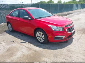  Salvage Chevrolet Cruze