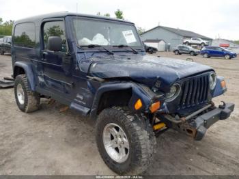  Salvage Jeep Wrangler